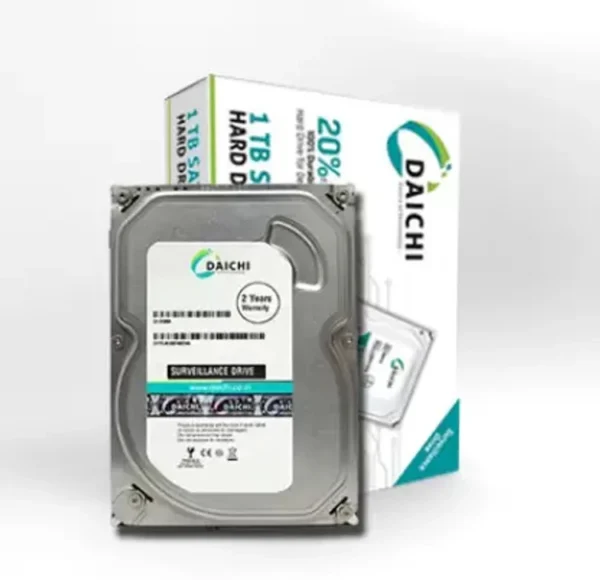 Daichi 1 TB Desktop Hard disk  warranty 3 year